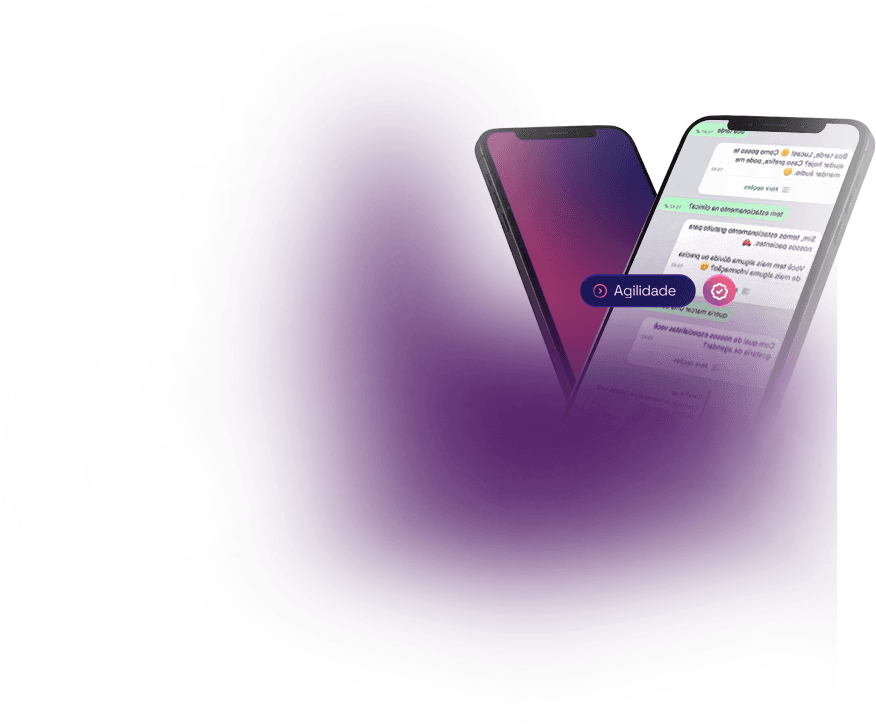 Melissa IA - Interface no celular